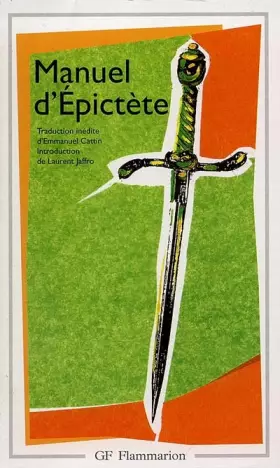 Couverture du produit · Manuel d'Epictète
