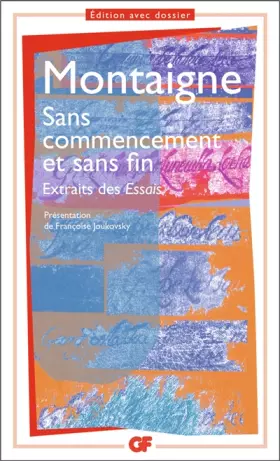 Couverture du produit · Sans commencement et sans fin