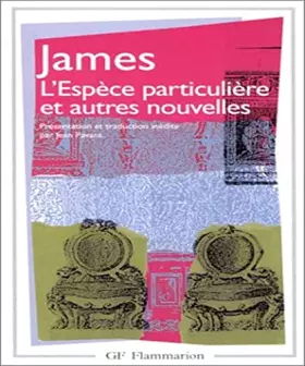 Couverture du produit · L'Espèce particulière et autres nouvelles