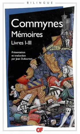 Couverture du produit · Mémoires: Livres I à III
