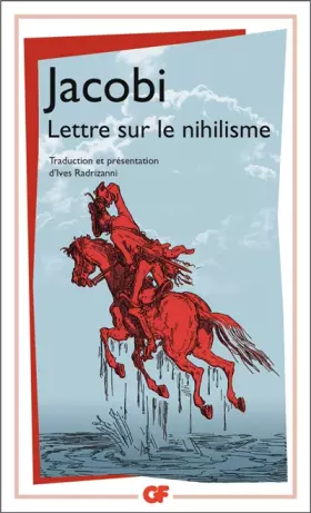 Couverture du produit · Lettre sur le nihilisme et autres textes