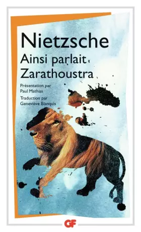 Couverture du produit · Ainsi parlait Zarathoustra