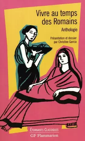 Couverture du produit · Vivre au temps des Romains