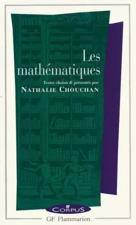 Couverture du produit · Les mathématiques