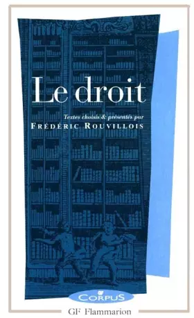 Couverture du produit · Le Droit