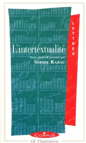 Couverture du produit · L'Intertextualité