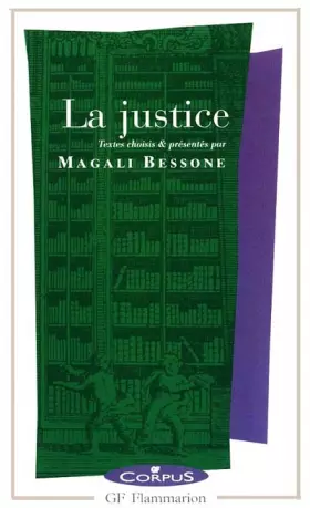Couverture du produit · La justice