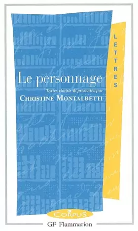 Couverture du produit · Le Personnage
