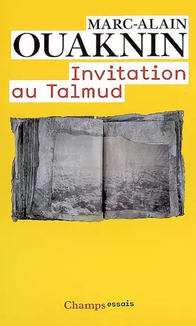 Couverture du produit · Initiation au Talmud
