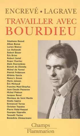 Couverture du produit · Travailler avec Bourdieu