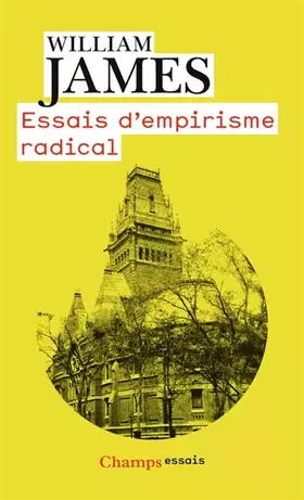 Couverture du produit · Essais d'empirisme radical
