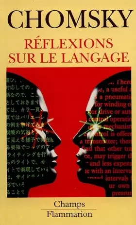 Couverture du produit · REFLEXIONS SUR LE LANGAGE