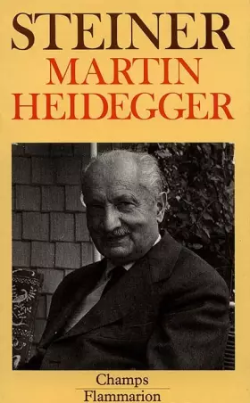 Couverture du produit · Martin Heidegger