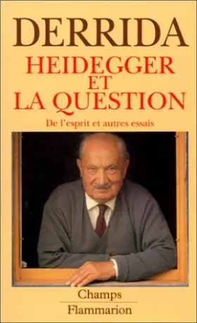 Couverture du produit · Heidegger et la question