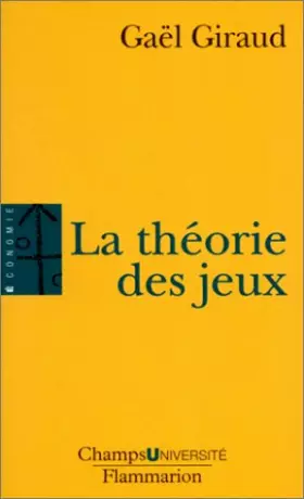 Couverture du produit · La théorie des jeux
