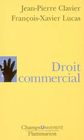 Couverture du produit · Droit commercial