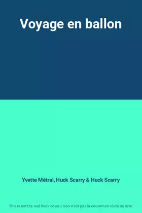 Couverture du produit · Voyage en ballon