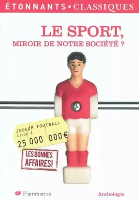 Couverture du produit · Le sport, miroir de notre société ?