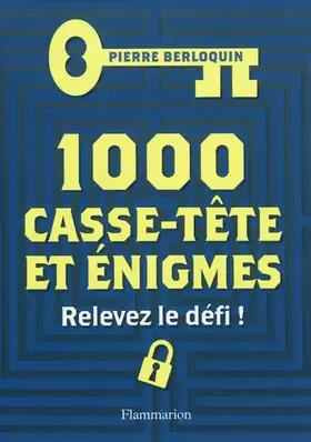 Couverture du produit · 1000 casse-tête et énigmes