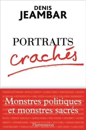 Couverture du produit · Portraits crachés