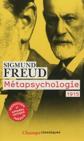 Couverture du produit · Métapsychologie