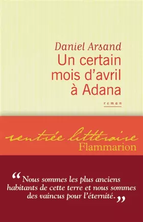 Couverture du produit · Un certain mois d'avril à Adana