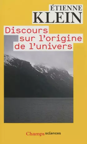 Couverture du produit · Discours sur l'origine de l'univers