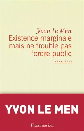 Couverture du produit · Existence marginale mais ne trouble pas l'ordre public