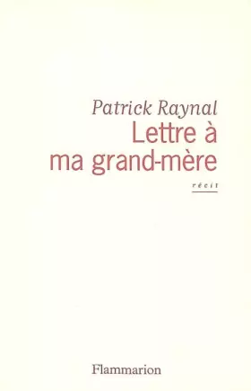 Couverture du produit · Lettre à ma grand-mère