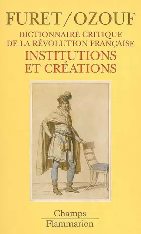 Couverture du produit · Institutions et créations