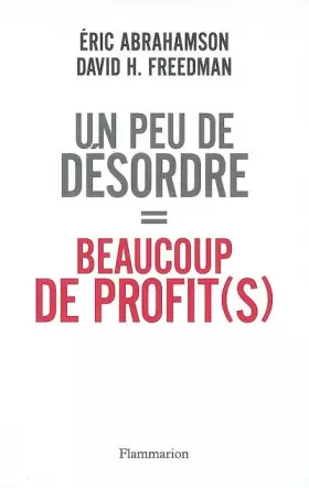 Couverture du produit · Un peu de désordre  beaucoup de profit(s)
