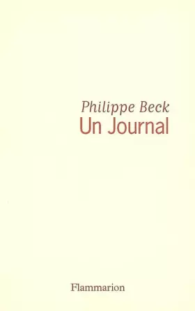 Couverture du produit · Un journal