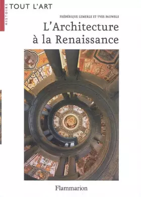 Couverture du produit · L'Architecture à la Renaissance