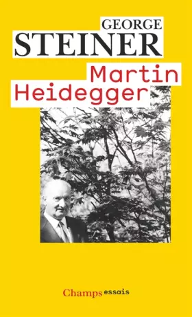 Couverture du produit · Martin Heidegger