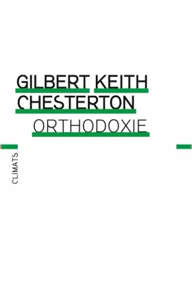 Couverture du produit · Orthodoxie