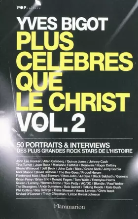 Couverture du produit · Plus célèbres que le Christ