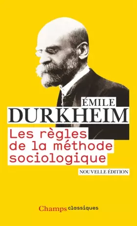 Couverture du produit · Les règles de la méthode sociologique