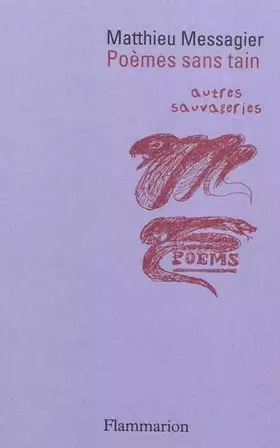 Couverture du produit · Poèmes sans tain