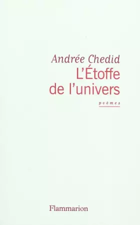 Couverture du produit · L'Etoffe de l'univers