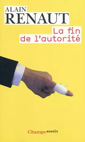 Couverture du produit · La fin de l'autorité