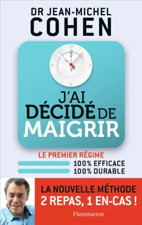 Couverture du produit · J'ai décidé de maigrir
