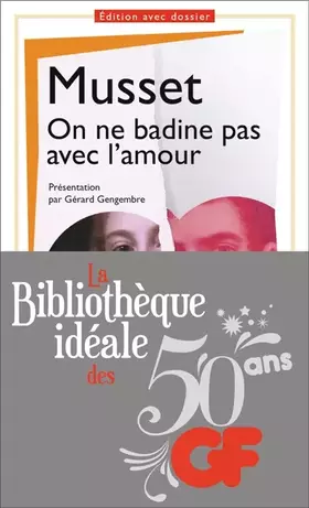 Couverture du produit · On ne badine pas avec l'amour