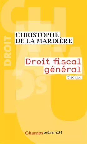 Couverture du produit · Droit fiscal général