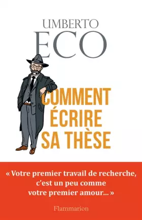 Couverture du produit · Comment écrire sa thèse