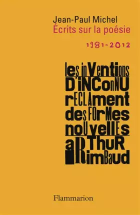 Couverture du produit · Écrits sur la poésie (1981-2012)