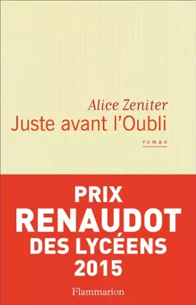 Couverture du produit · Juste avant l'oubli