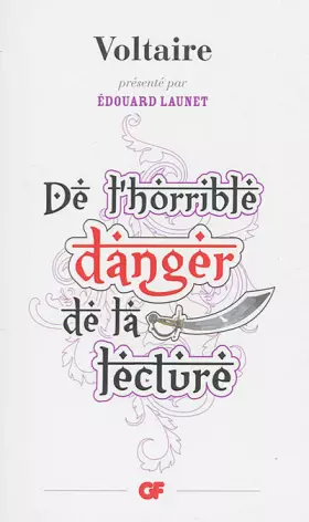Couverture du produit · De l'horrible danger de la lecture