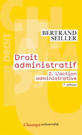Couverture du produit · L'action administrative