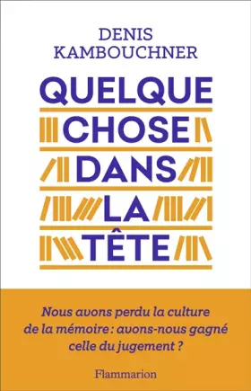 Couverture du produit · Quelque chose dans la tête