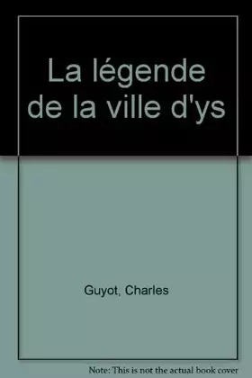 Couverture du produit · La légende de la ville d'Ys